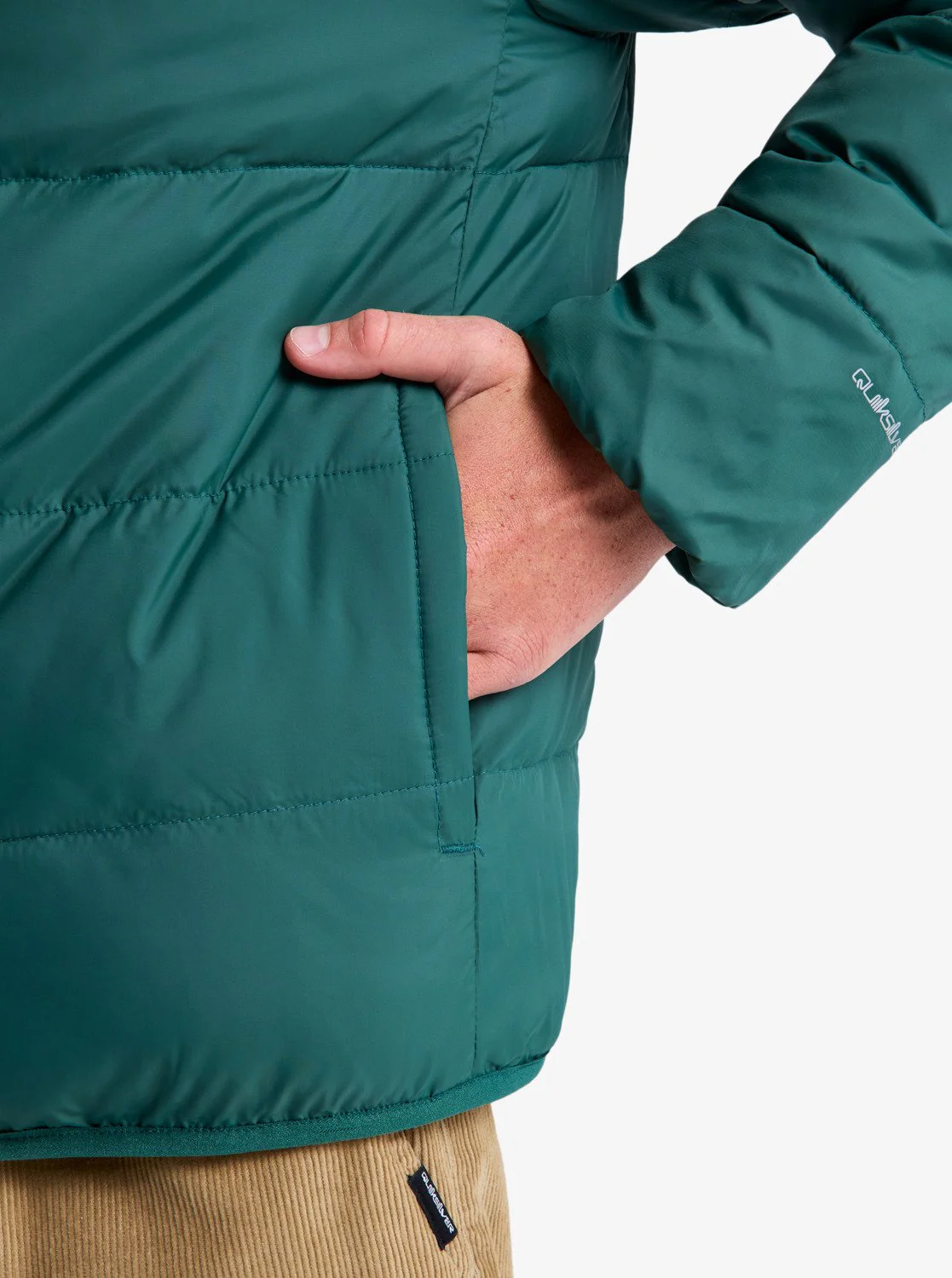 Quiksilver Kid's Scaly Reversible Hooded Insulator Jacket (8-16) Trekking Green EQBJK03347-TKR - Image 5