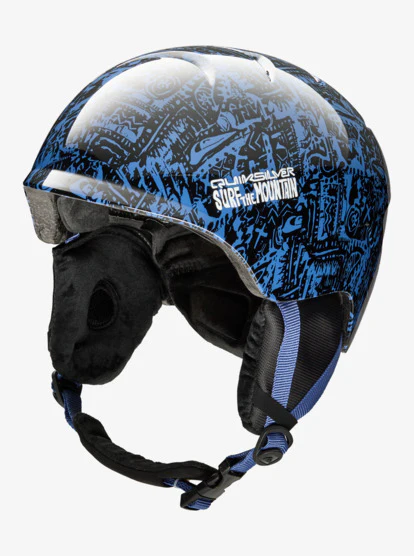 Quiksilver Kid's Slush Helmet Rock And Roll True Black EQBTL03027-KVJ5