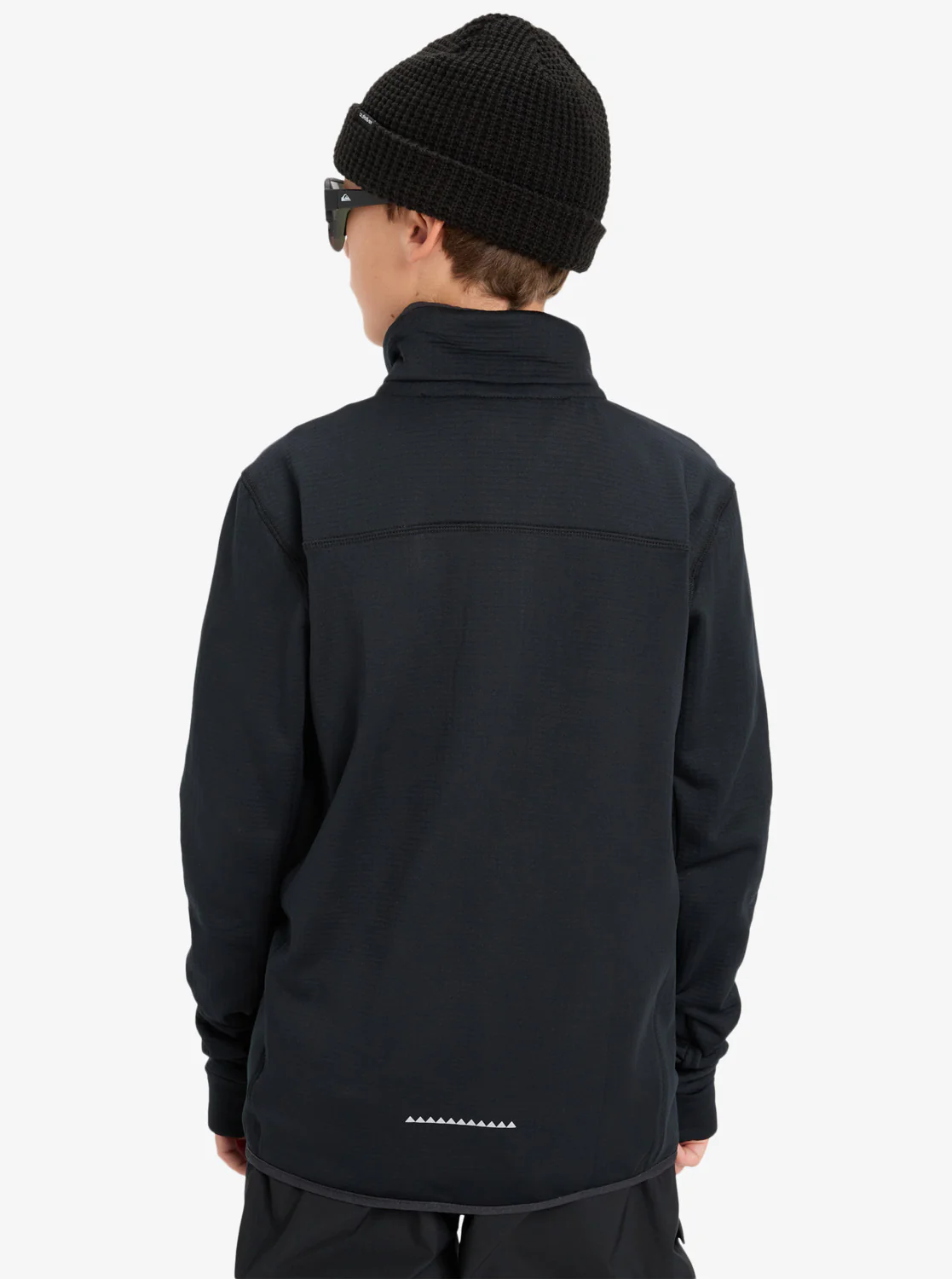 Quiksilver Kid's Steep Point Full Zip Technical Fleece (8-16) Black EQBPF03021-KVJ0 - Image 2