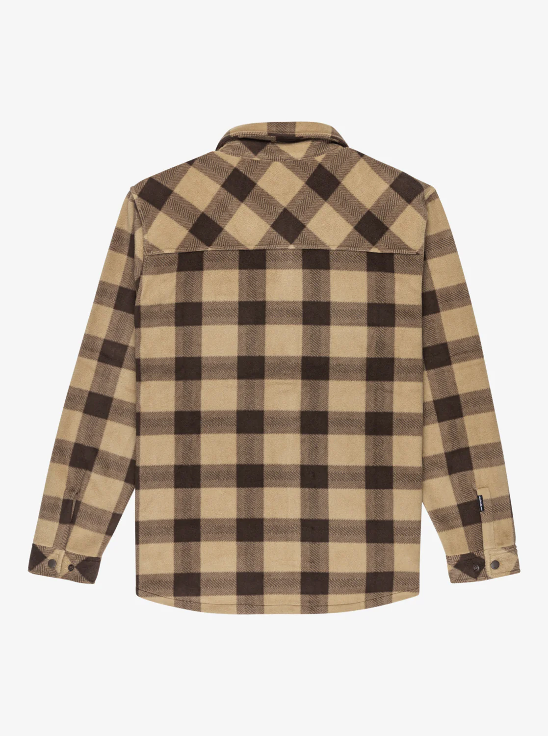 Quiksilver Men's Bering Strait Check Long Sleeve Check Shirt Sponge Northsea Plaid EQYPF03075-TKP6 - Image 8