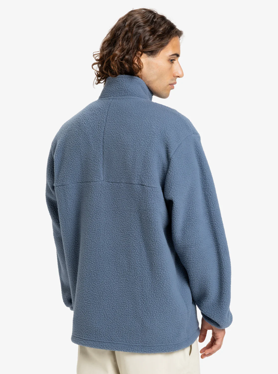 Quiksilver Men's Clean Coast Full Zip Fleece China Blue EQYPF03066-BND0 - Image 2