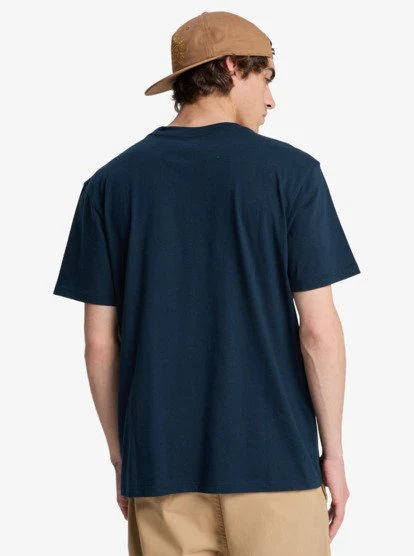 Quiksilver Men's Ev Starting Grid T-Shirt Dark Navy EQYZT08288-KTP0 - Image 2