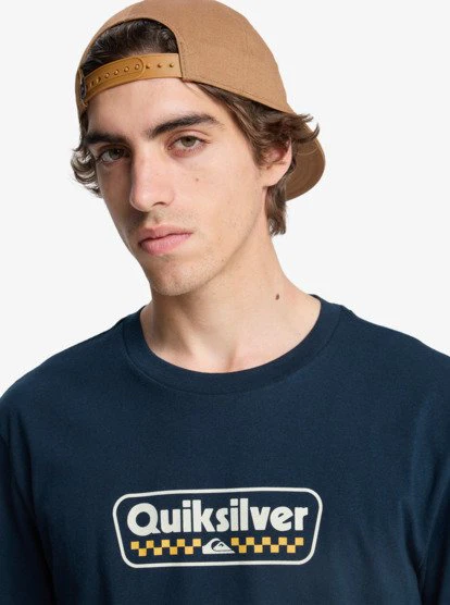 Quiksilver Men's Ev Starting Grid T-Shirt Dark Navy EQYZT08288-KTP0 - Image 4