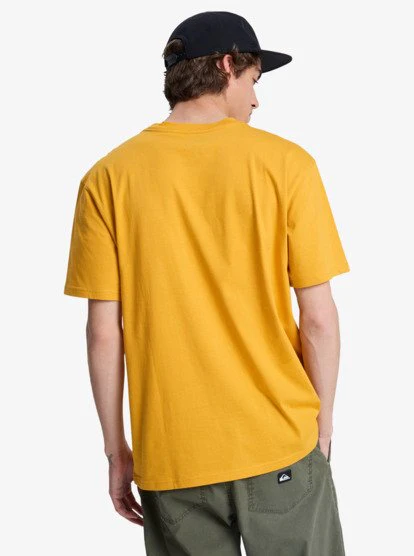 Quiksilver Men's Ev Starting Grid T-Shirt Mineral Yellow EQYZT08288-YKM0 - Image 2