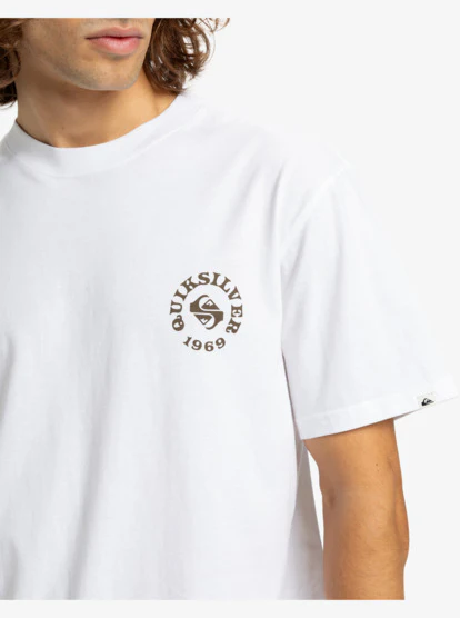 Quiksilver Men's Ev Summer Salt T-Shirt White EQYZT08184-WBB0 - Image 3