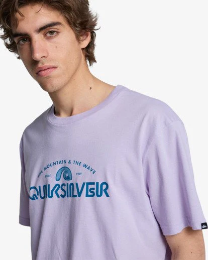 Quiksilver Men's Ev Vista T-Shirt Orchid Petal EQYZT08287-PFJ0 - Image 2