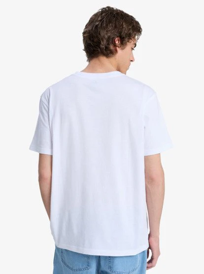Quiksilver Men's Ev Vista T-Shirt White EQYZT08287-WBB0 - Image 4