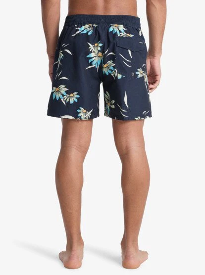 Quiksilver Men's Everyday 16'' Swim Shorts Dark Navy Coastal Floral EQYBS04897-KTP6 - Image 2