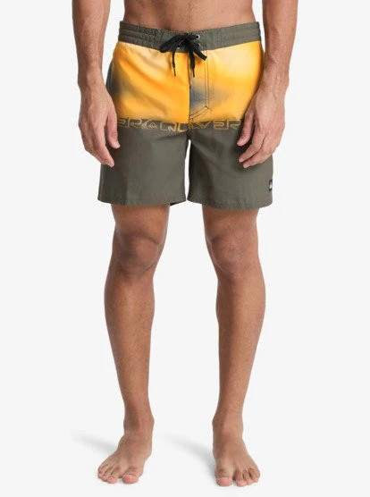 Quiksilver Men's Everyday 16'' Swim Shorts Grape Leaf Wordblock EQYBS04897-CRE6