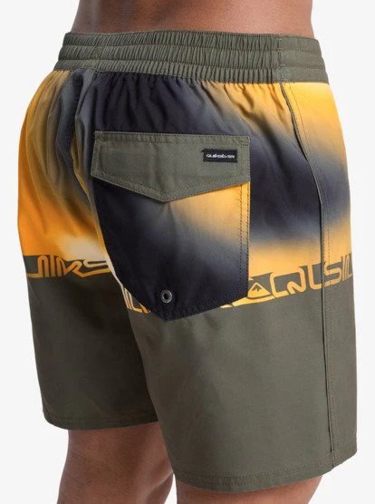 Quiksilver Men's Everyday 16'' Swim Shorts Grape Leaf Wordblock EQYBS04897-CRE6 - Image 5