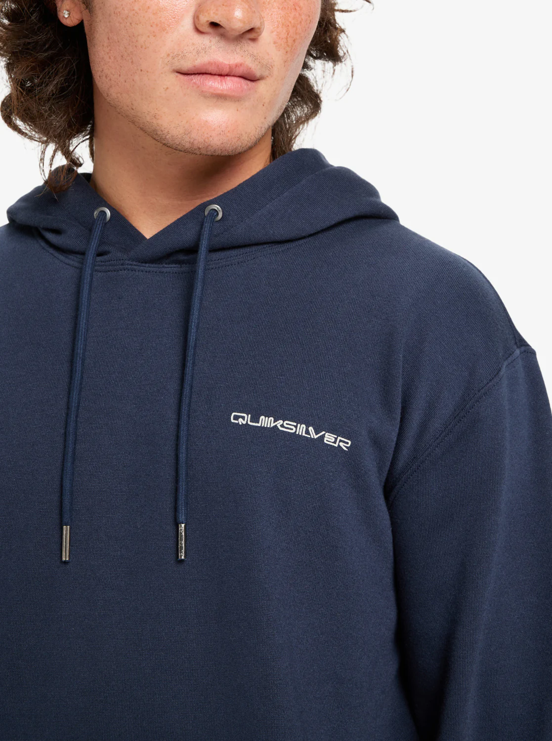 Quiksilver Men's Graphic Hoodie Dark Navy EQYFT05131-KTP0 - Image 4