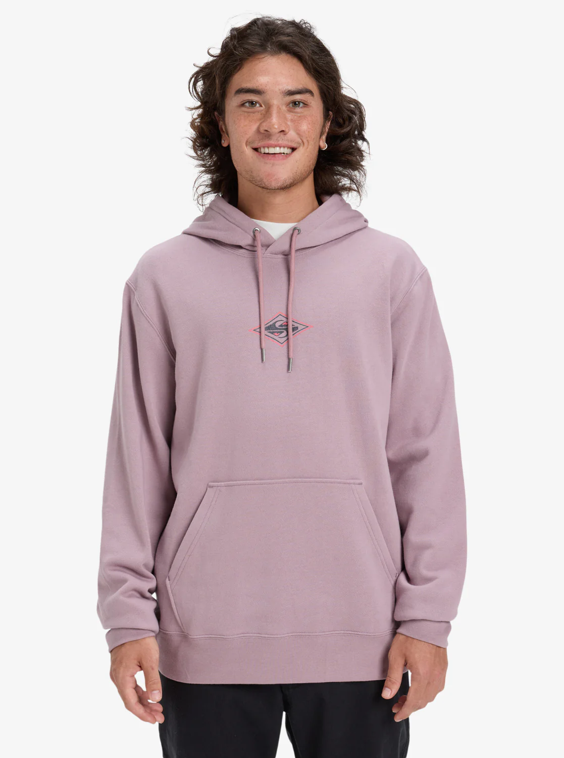 Quiksilver Men's Graphic Hoodie Elderberry EQYFT05131-PKM0