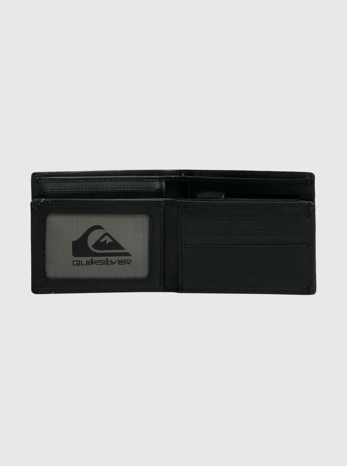 Quiksilver Mens' Gutherie Leather Bi-Fold Wallet Black EQYAA03960-KVJ0 - Image 5