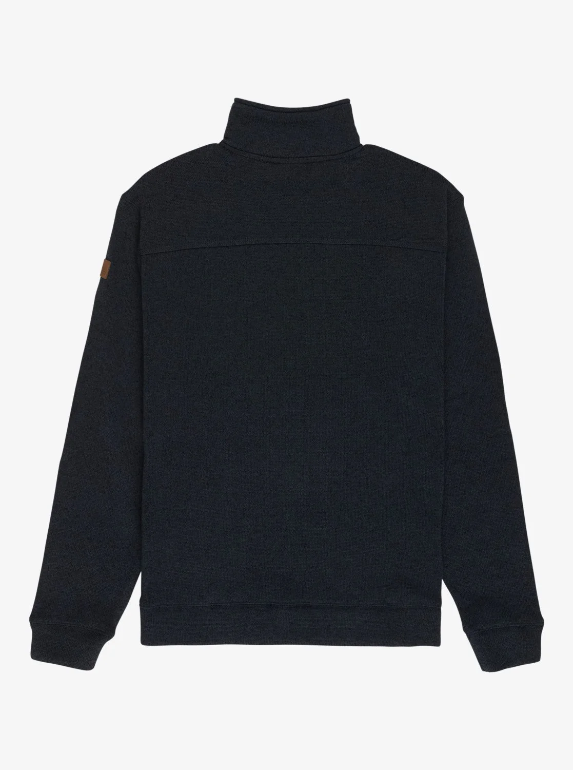 Quiksilver Men's Keller Quarter Zip Fleece Dark Navy Heather EQYFT05114-KTPH - Image 5