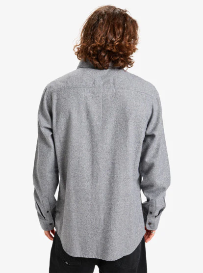 Quiksilver Men's Motherfly Heather - Long Sleeve Shirt India Ink EQYWT04659-KSH0 - Image 5