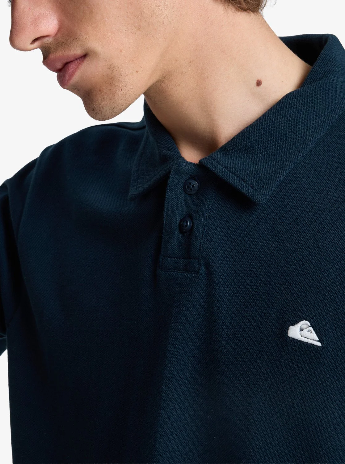 Quiksilver Men's Mw Pique Polo T-Shirt Dark Navy EQYKT04392-KTP0 - Image 3