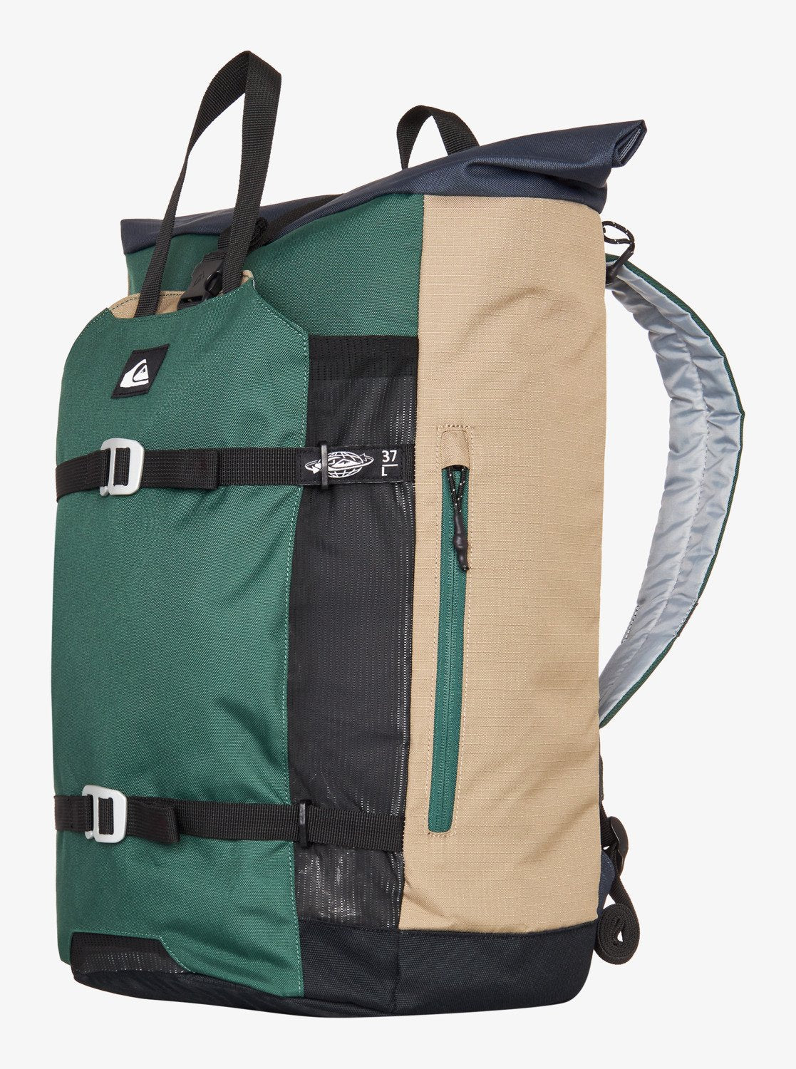 Quiksilver Men's New Secret Sesh 37L Backpack Trekking Green EQYBP03732-TKR - Image 3