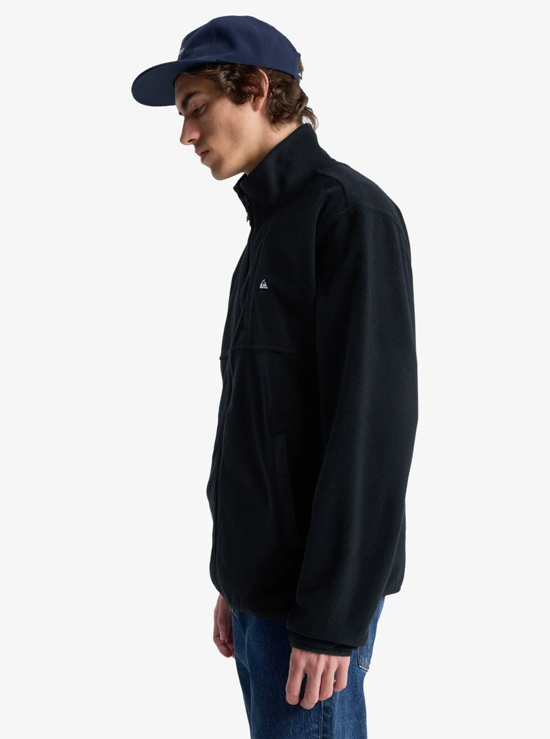 Quiksilver Mens' No Destination Full Zip Fleece Black EQYPF03071-KVJ0 - Image 3