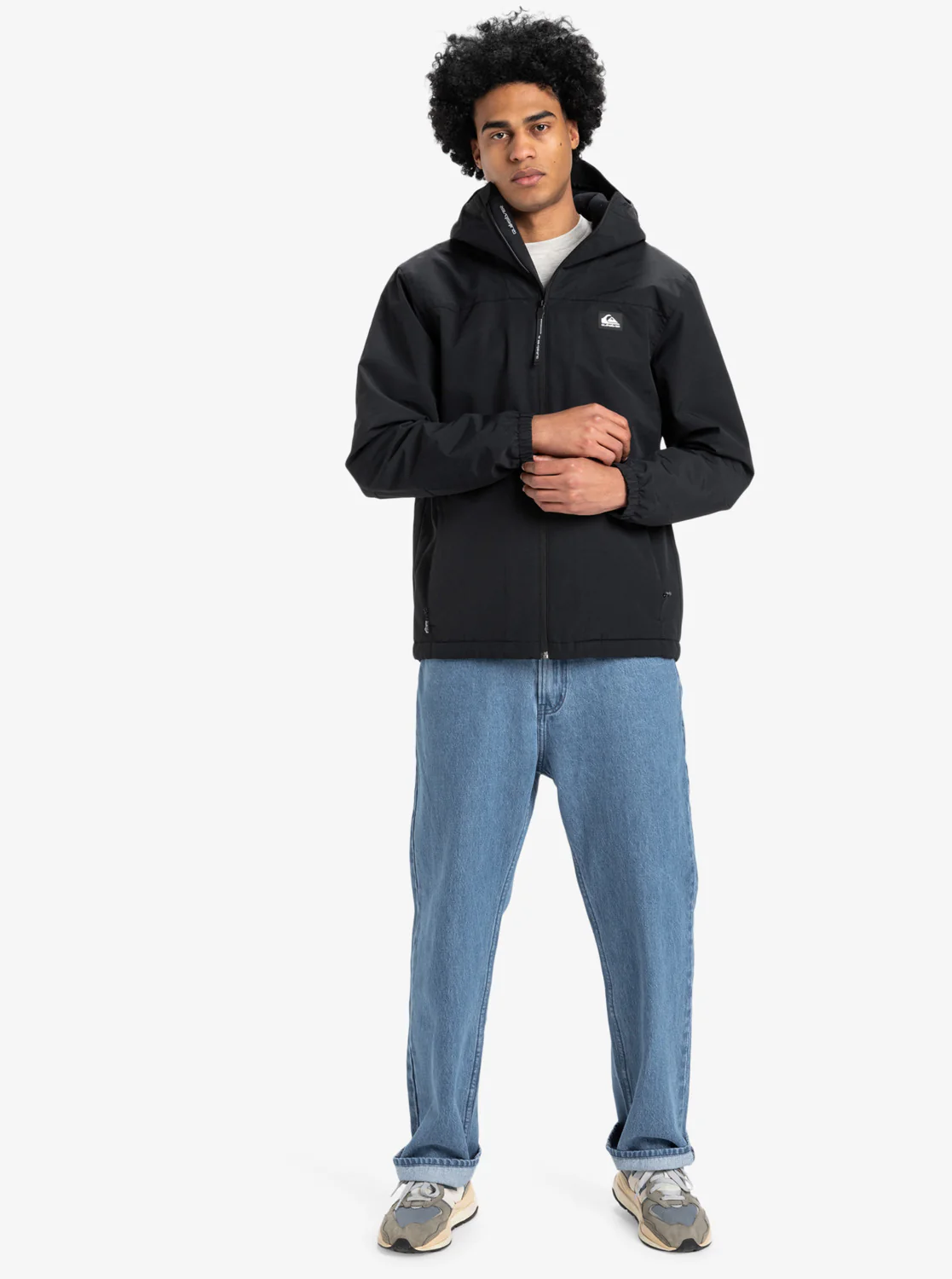 Quiksilver Men's Overcast 3K Warm Jacket Black EQYJK04202-KVJ0 - Image 2