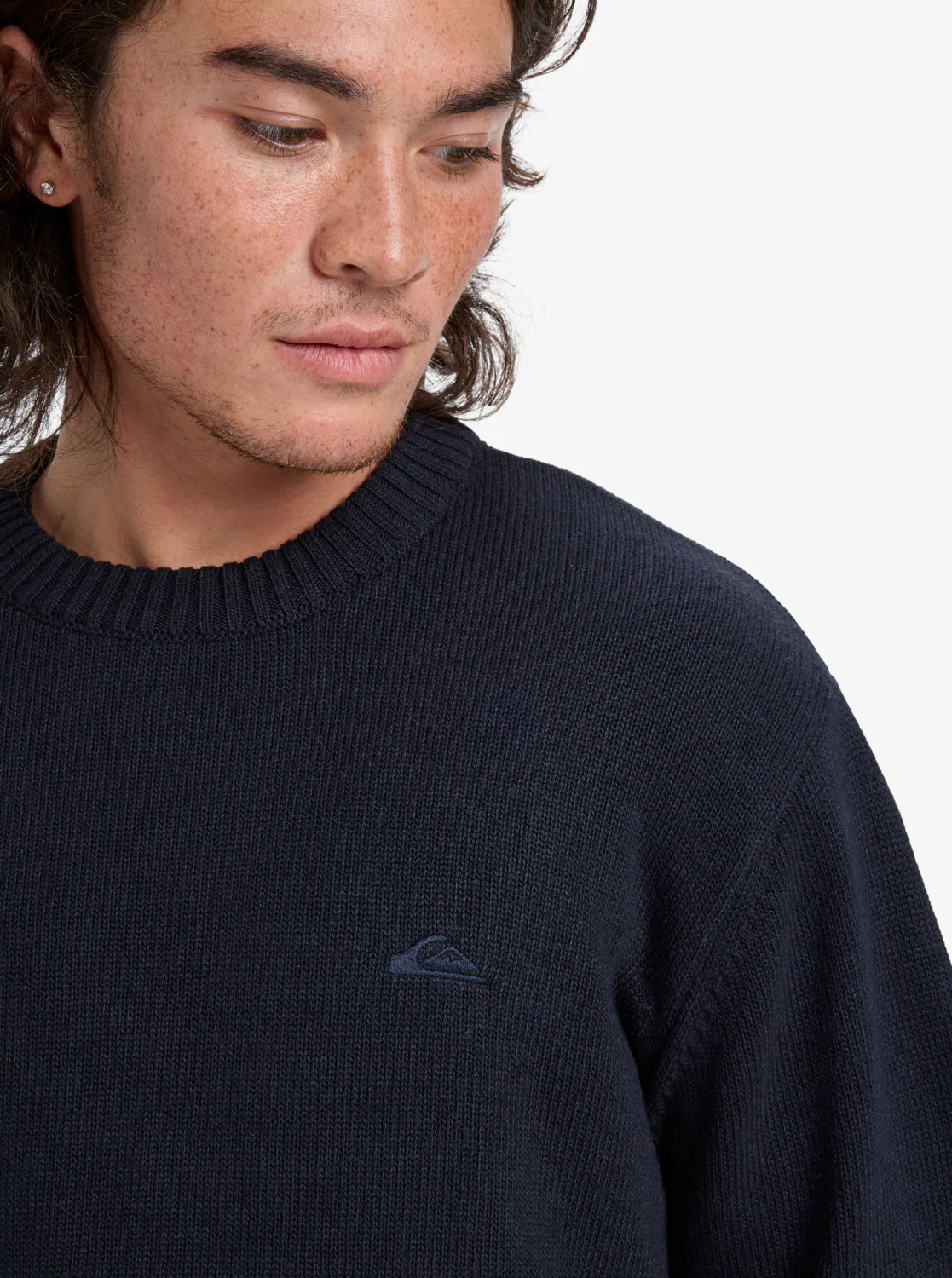 Quiksilver Men's Salt Water Jumper Sweatshirt Dark Navy EQYSW03326-KTP0 - Image 4