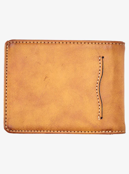 Quiksilver Men's Slim Rays Bi-Fold Wallet Chocolate Brown AQYAA03357-CSD0 - Image 6