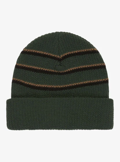 Quiksilver Men's Split Beanie Trekking Green EQYHA03424_TKR - Image 2