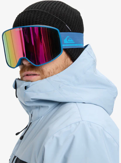 Quiksilver Men's Storm Mirror Lens S3 Goggles True Navy/Lpurple EQYTG03218-BRP0 - Image 7