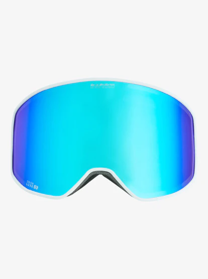Quiksilver Men's Storm Mirror Lens S3 Goggles White/Blue EQYTG03218-WBN0 - Image 2