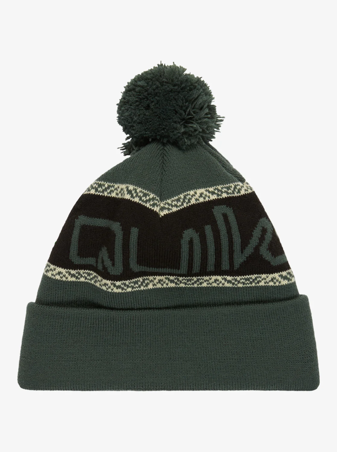 Quiksilver Men's Summit Beanie Trekking Green EQYHA03427_TKR - Image 2