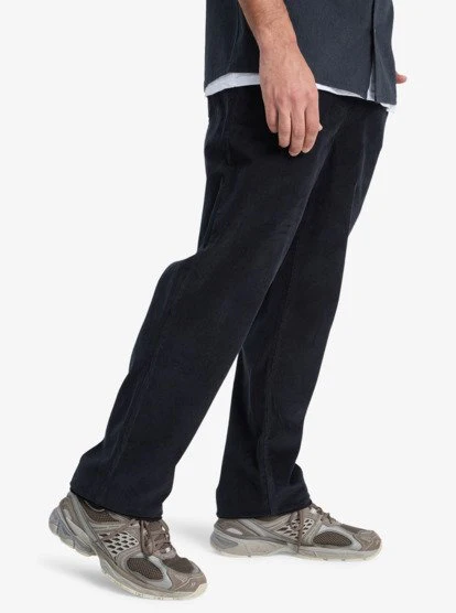 Quiksilver Men's Tacer Regular Cord Pants Black EQYNP03315-KVJ0 - Image 2