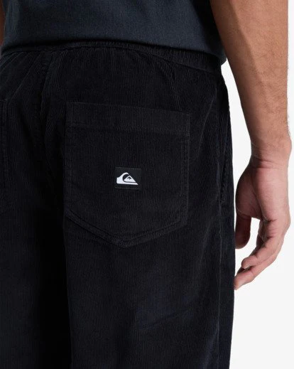 Quiksilver Men's Tacer Regular Cord Pants Black EQYNP03315-KVJ0 - Image 4