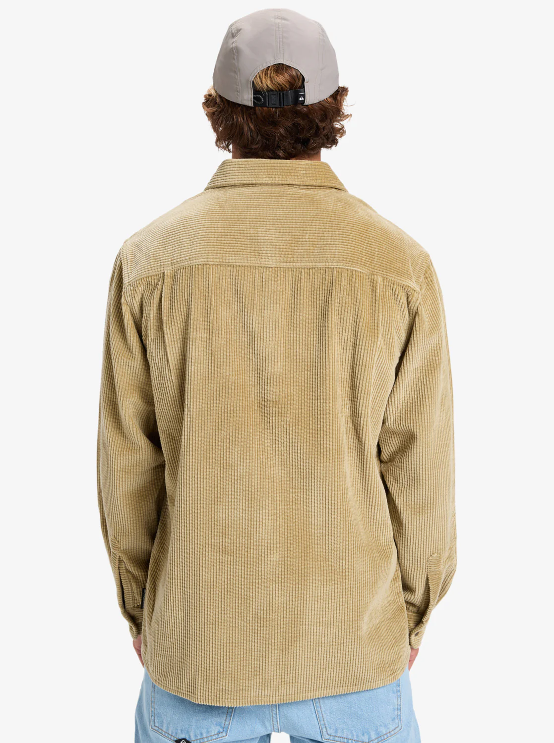 Quiksilver Men's Venture Cord Corduroy Shirt Sponge EQYWT04646-TKP0 - Image 5