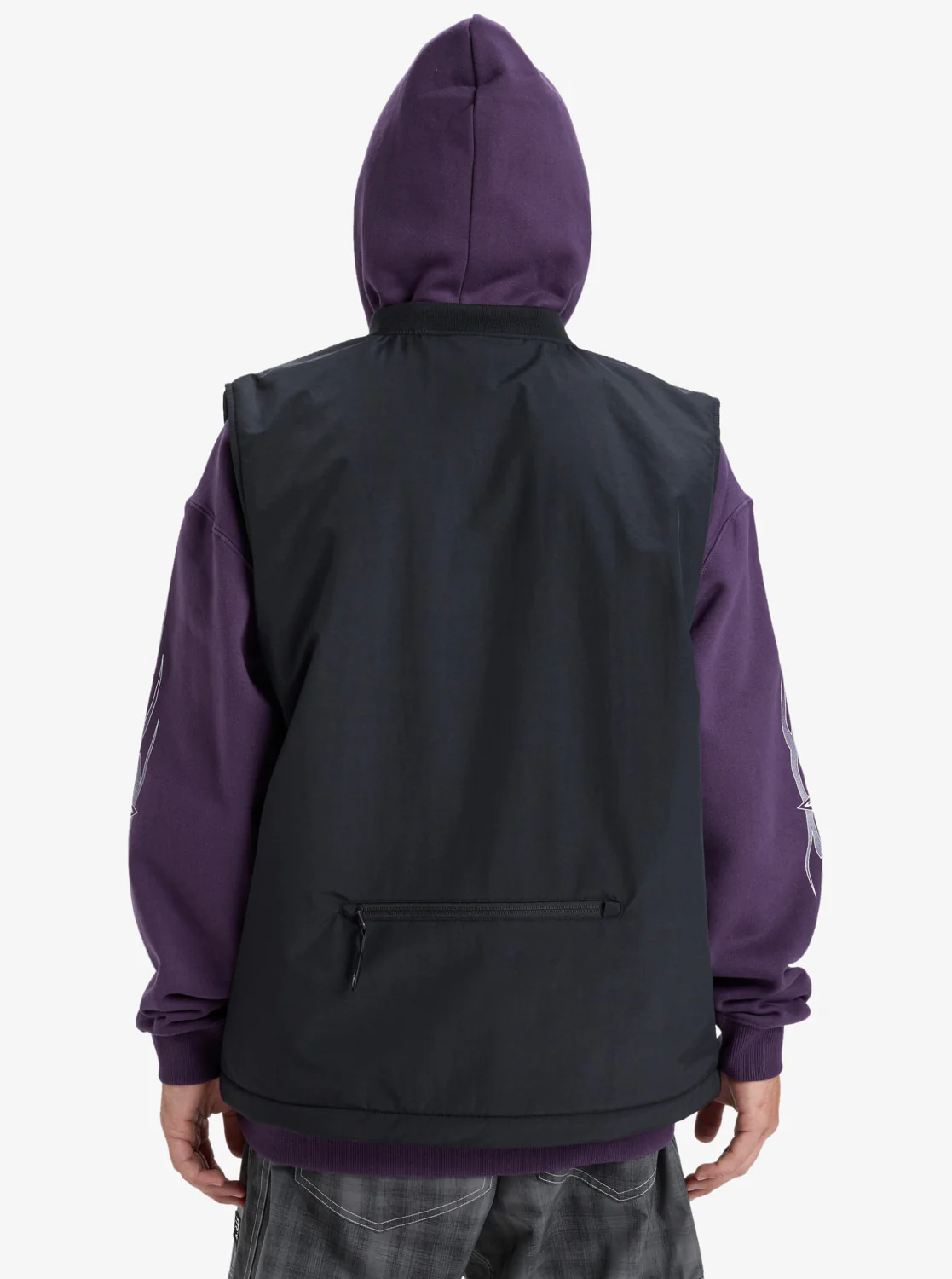 Quiksilver Men's Wasted Gillet Snow Jacket True Black EQYJK04155-KVJ0 - Image 2