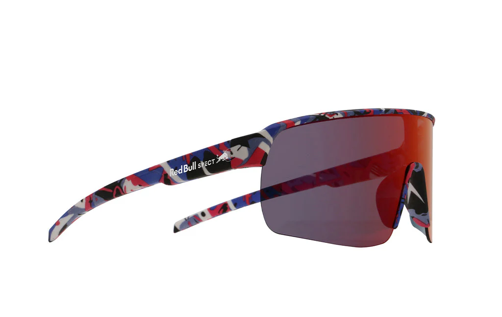 Red Bull Unisex Spect Dacota Sunglasses Pink-Blue with Red-Purple Mirror DACOTA-014 - Image 4