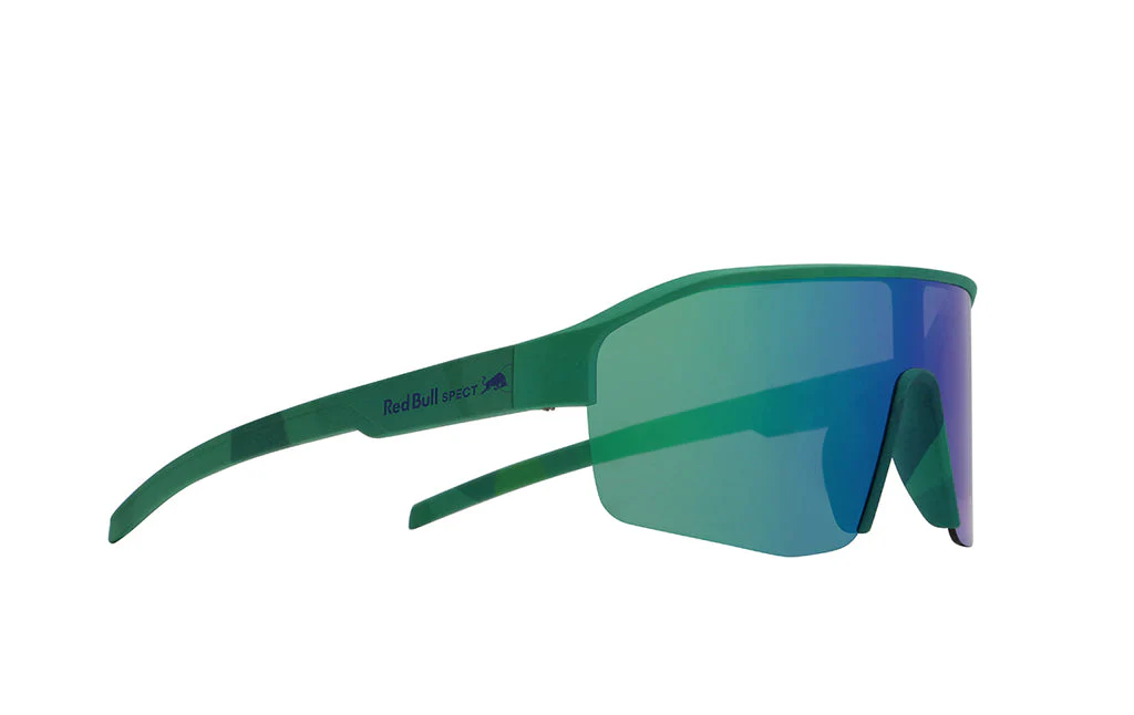 Red Bull Unisex Spect Dundee Sunglasses Green with Purple-Green Mirror DUNDEE-011 - Image 3