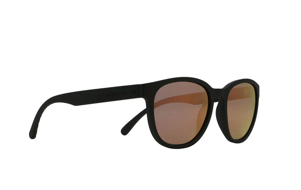 Red Bull Unisex Spect Esme Sunglasses Matte Black with Rose Mirror ESME-002P - Image 2