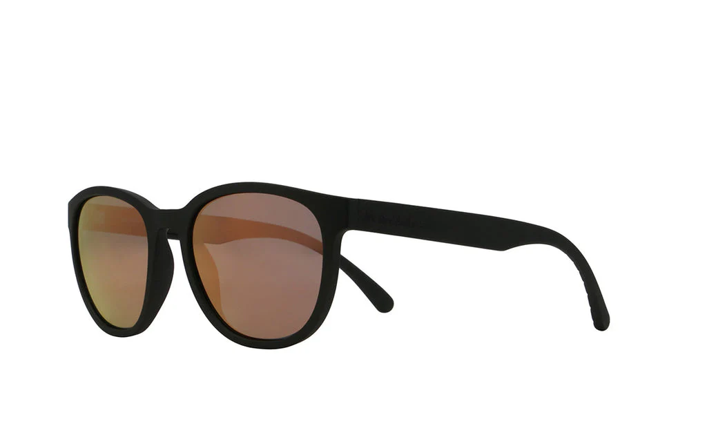 Red Bull Unisex Spect Esme Sunglasses Matte Black with Rose Mirror ESME-002P - Image 4