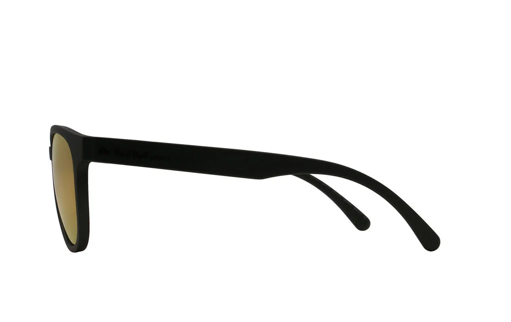 Red Bull Unisex Spect Esme Sunglasses Matte Black with Rose Mirror ESME-002P - Image 5