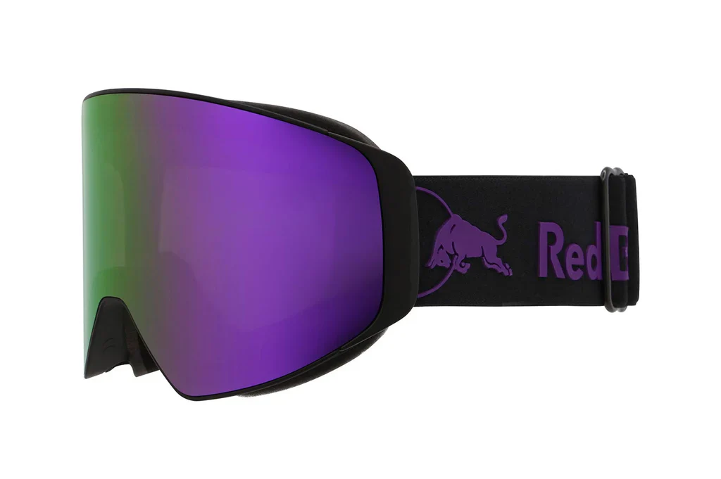 Red Bull Unisex Spect Jamm Black Snow Goggles Green/Purple Mirror JAMM-13PU2 - Image 3