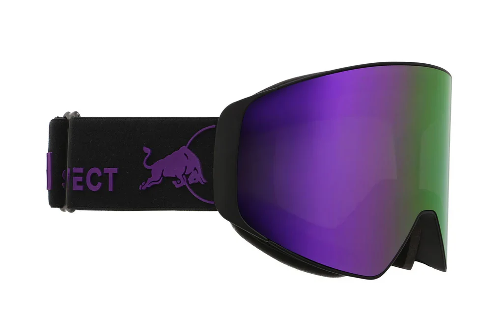 Red Bull Unisex Spect Jamm Black Snow Goggles Green/Purple Mirror JAMM-13PU2 - Image 4