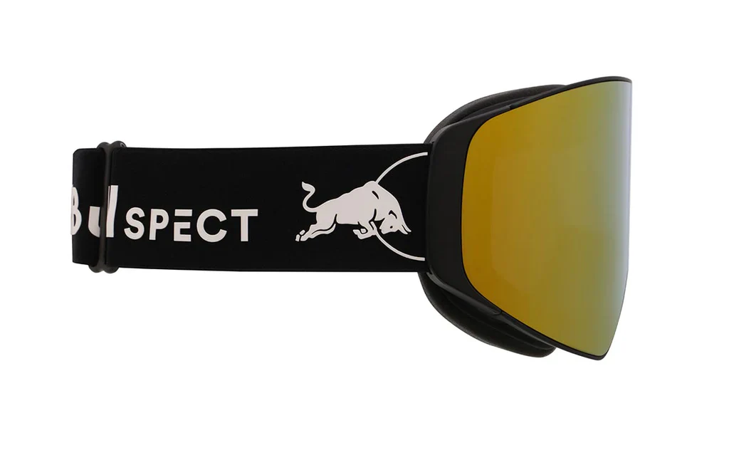 Red Bull Unisex Spect Jamm Black Snow Goggles Smoke/Yellow Mirror JAMM-09YE2 - Image 3
