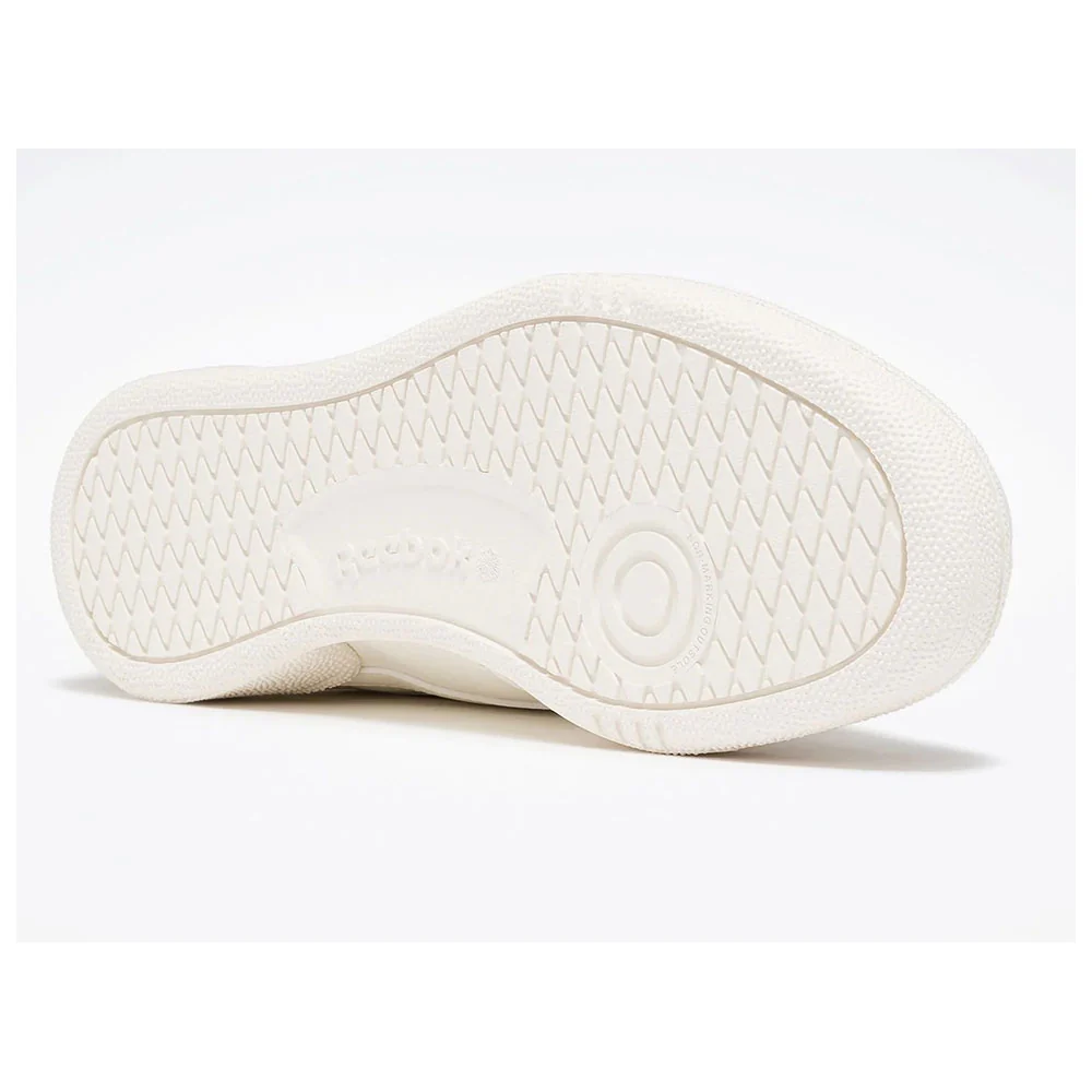 Reebok Club C 85 Vegan Shoes White/Oat/Utibro 100074447 - Image 4