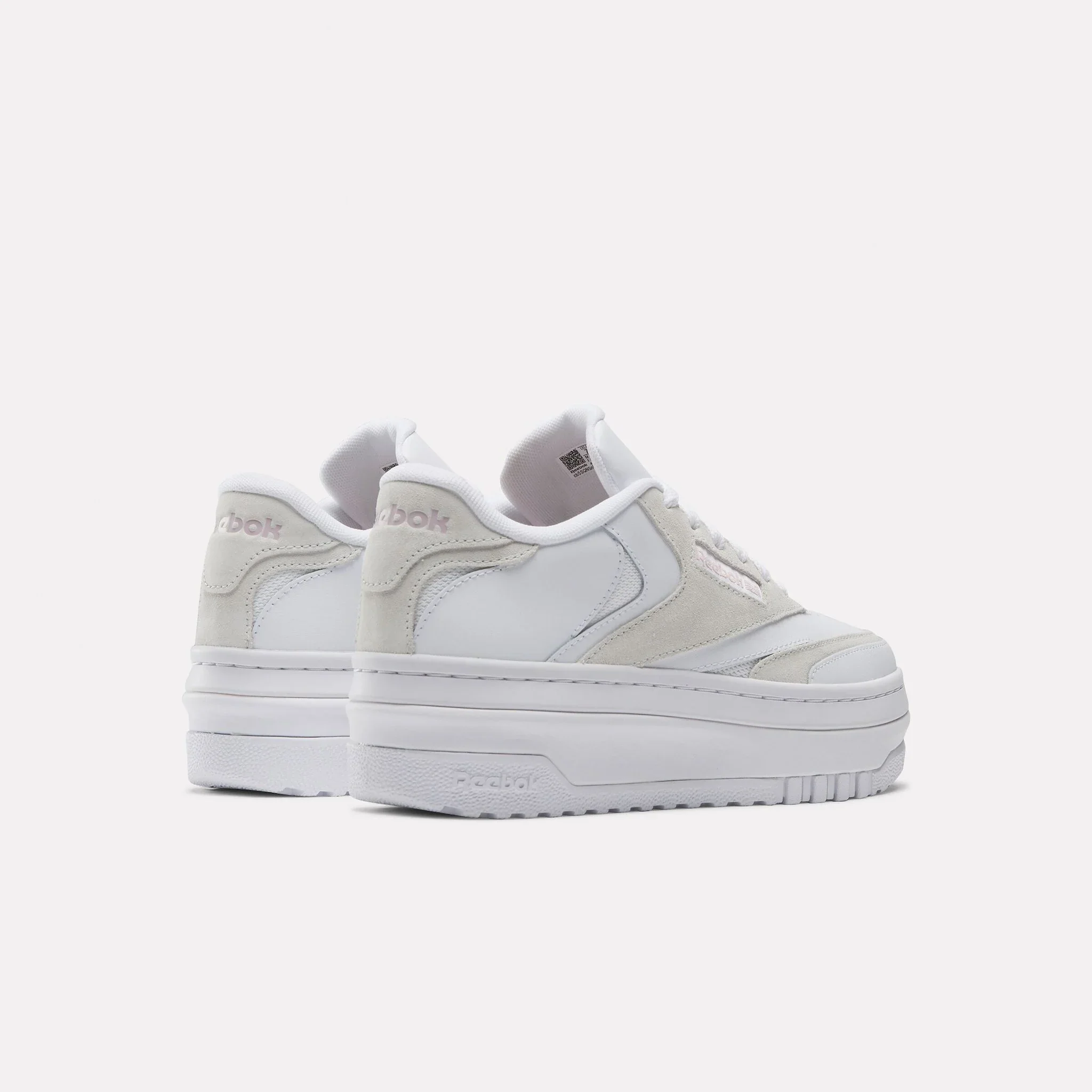 Reebok Club C Extra Shoes White/Ashlil/Purg 100074261 - Image 3