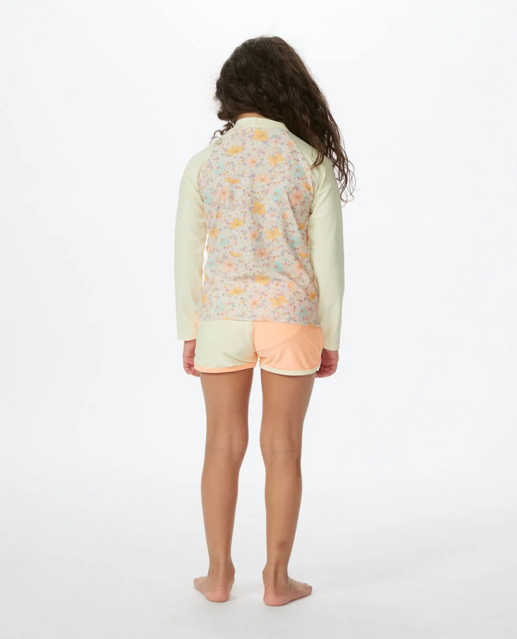 Rip Curl Kid's Crystal Long Sleeve Rash Vest Multico 013JRV-3282 - Image 2