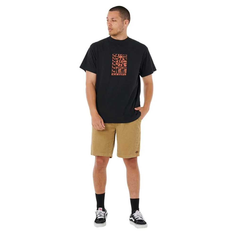 Rip Curl Men's Aots Ty Williams Stacked T-Shirt Black 0U4MTE-0090 - Image 3