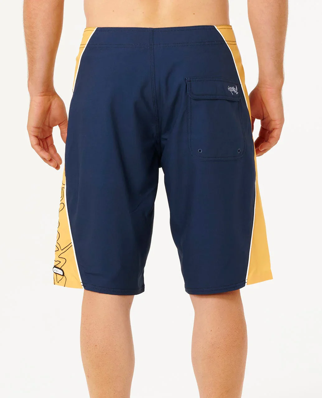 Rip Curl Men's Mirage Panel Beater Boardshort Navy/Yellow 0EWMBO-0213 - Image 2