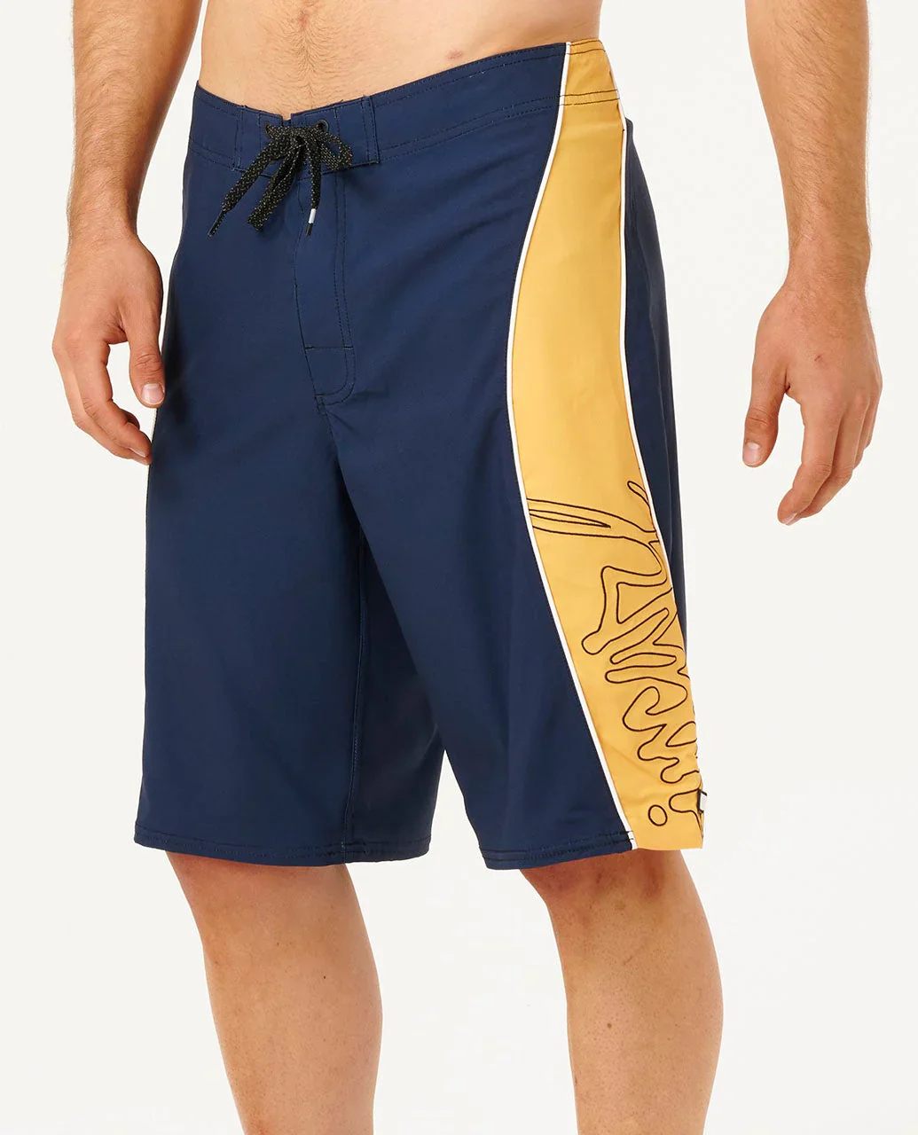 Rip Curl Men's Mirage Panel Beater Boardshort Navy/Yellow 0EWMBO-0213 - Image 3