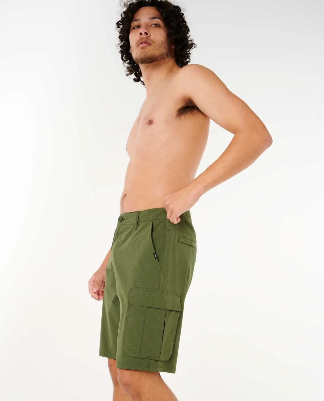 Rip Curl Men's Boardwalk Classic Surf Cargo Dark Olive 02JMWS-9389 - Image 5