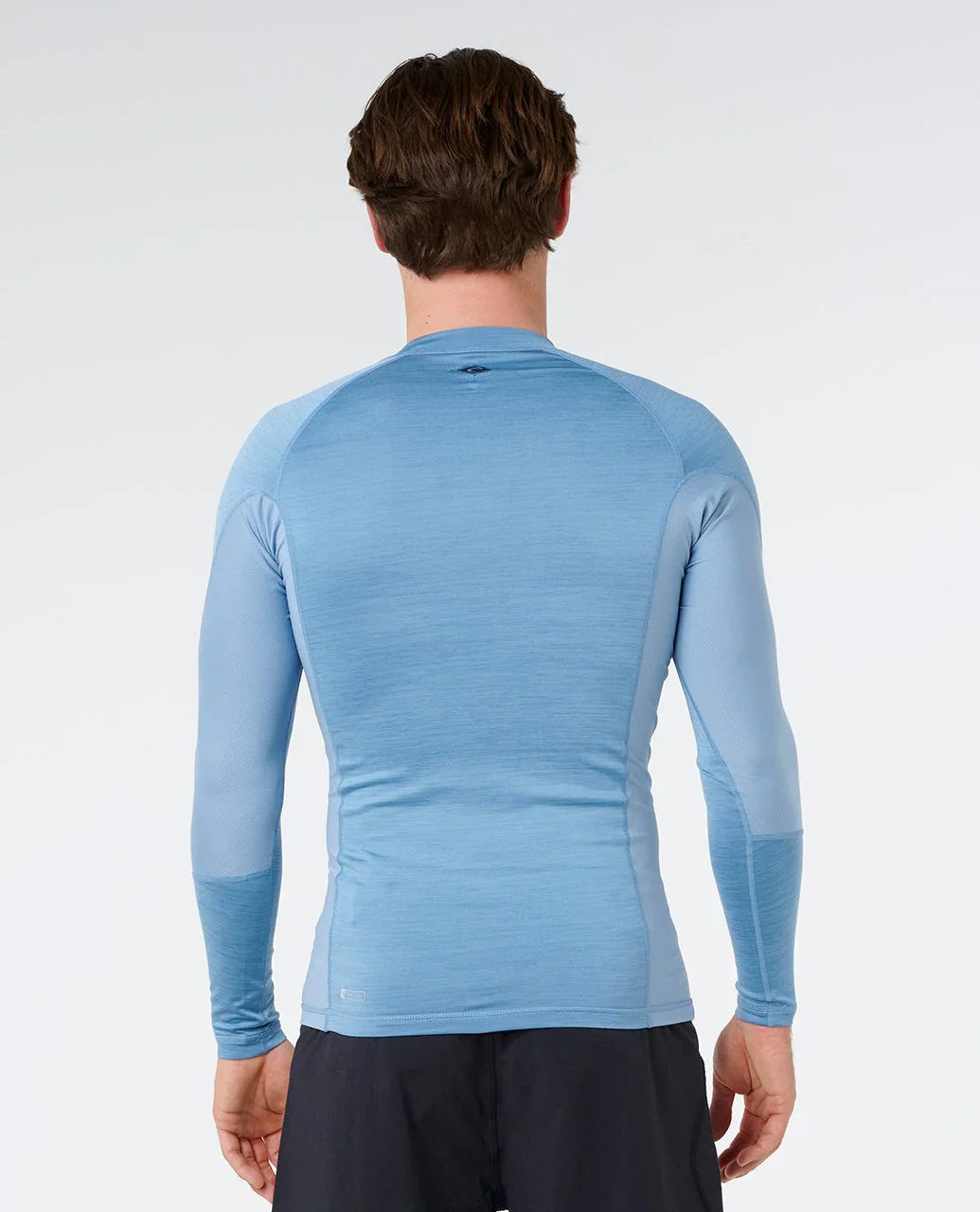 Rip Curl Men's Dawn Patrol UPF Perf Long Sleeve Rash Vest Faded Denim 16BMRV_4737 - Image 3