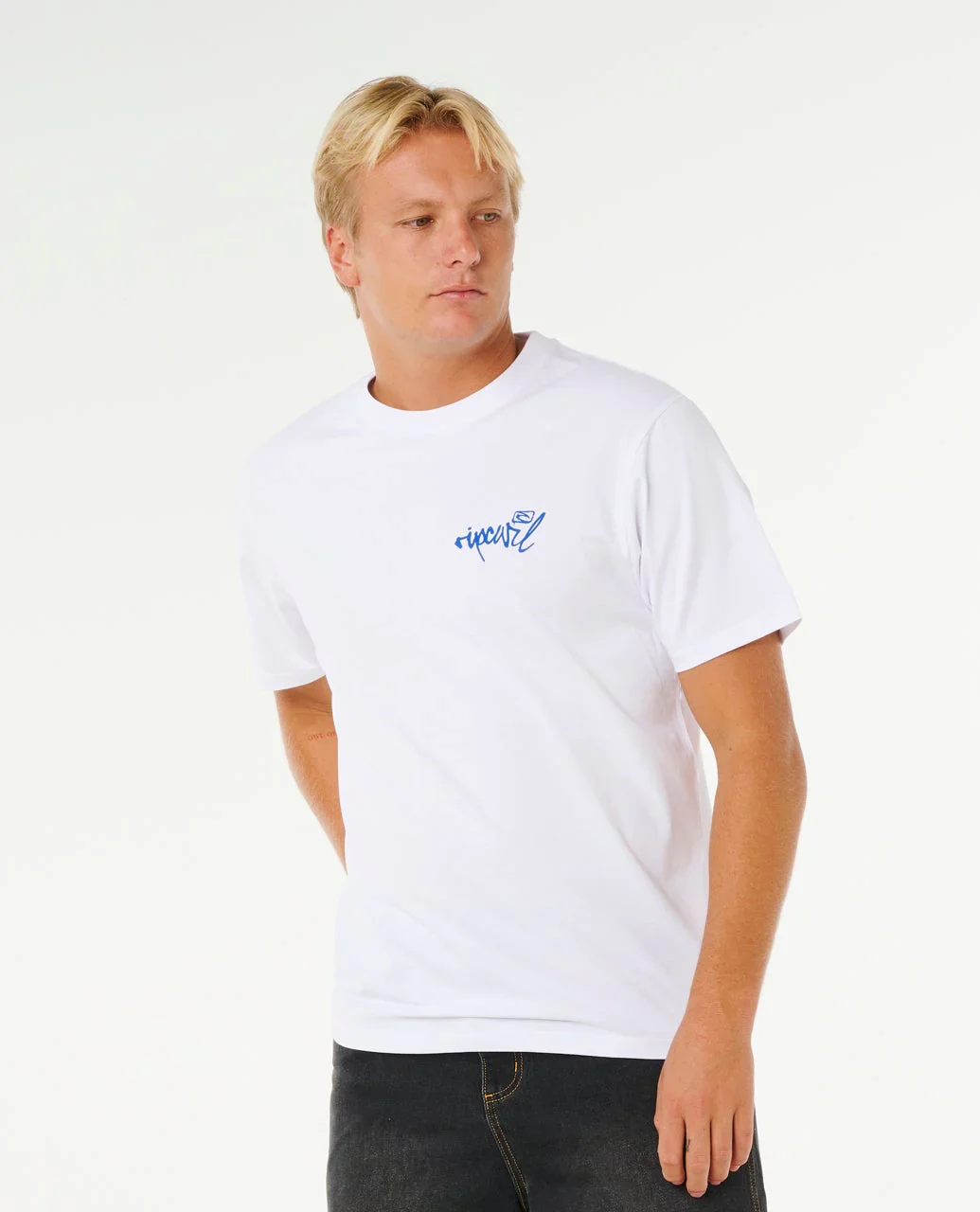 Rip Curl Men's Inner Visions Hack T-Shirt White 0XVMTE_1000 - Image 2